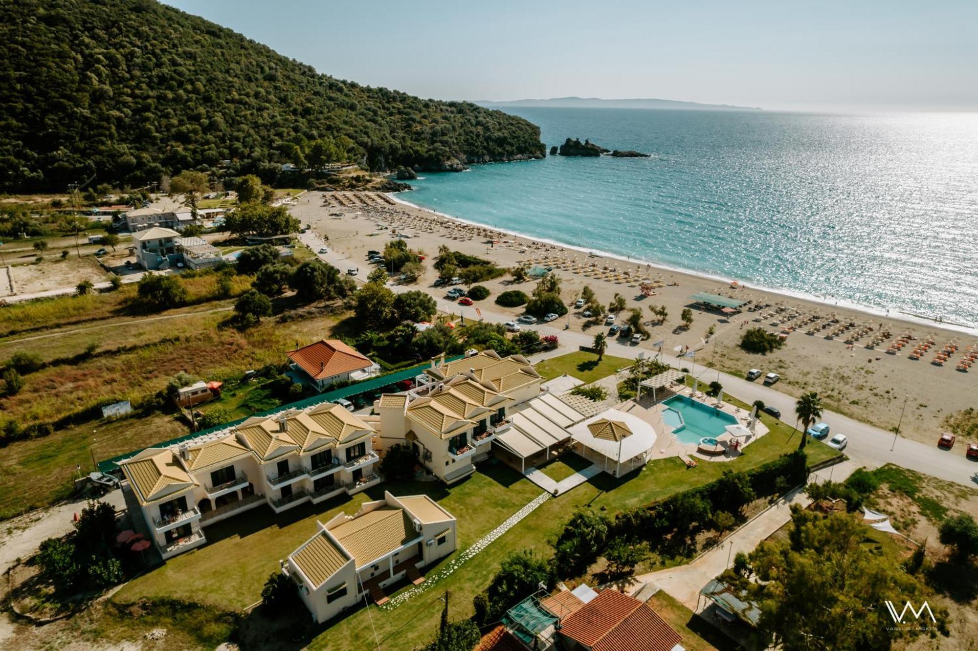 Coralli Hotel Perdika  Eksteriør billede